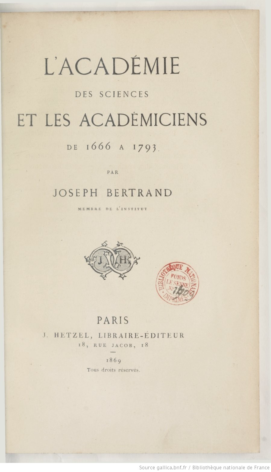 Académie des Sciences PDF