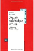 Cours de Mathématiques Spéciales Tome 4 PDF