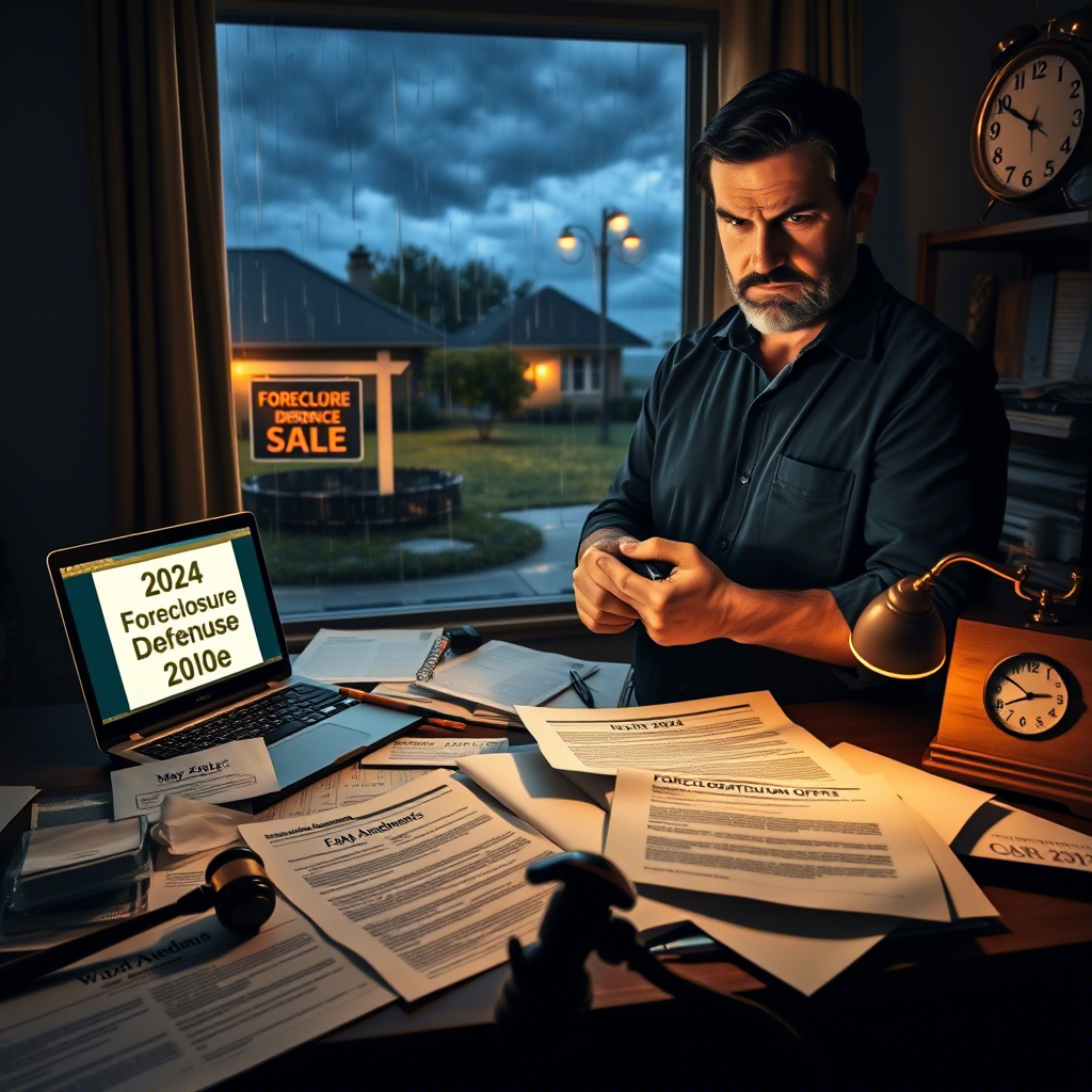 Foreclosure Defense Tactics: New Laws to Save Your Home in 2024