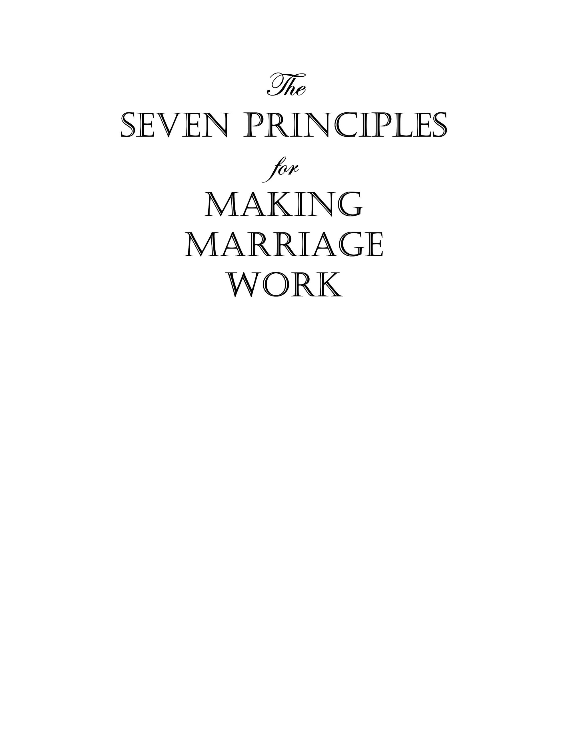 The Seven Principles for Making Marriage Work PDF 0001 The Seven Principles for Making Marriage Work PDF 0001 1